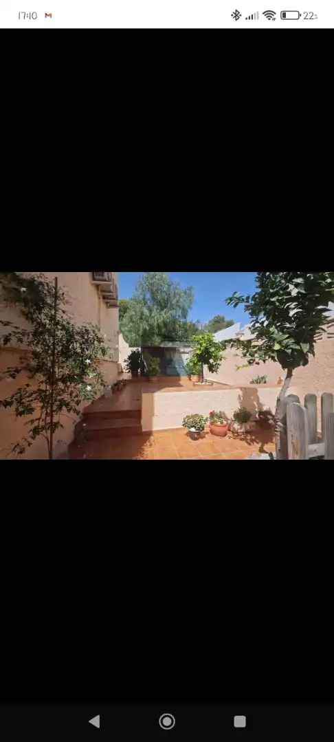 Terraza de Casa adosada en venta en La Nucia con Aire acondicionado, Jardín privado y Terraza