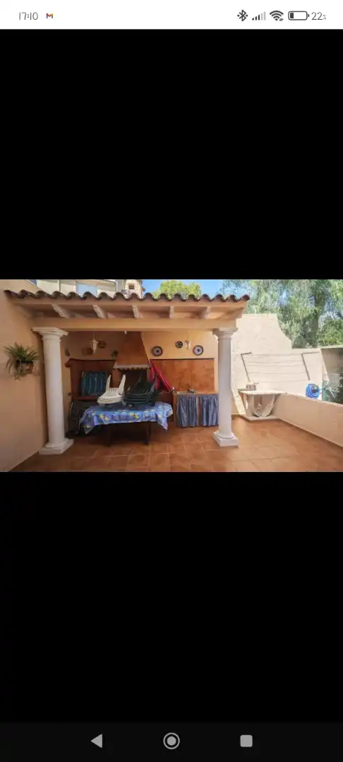 Terraza de Casa adosada en venta en La Nucia con Aire acondicionado, Jardín privado y Terraza