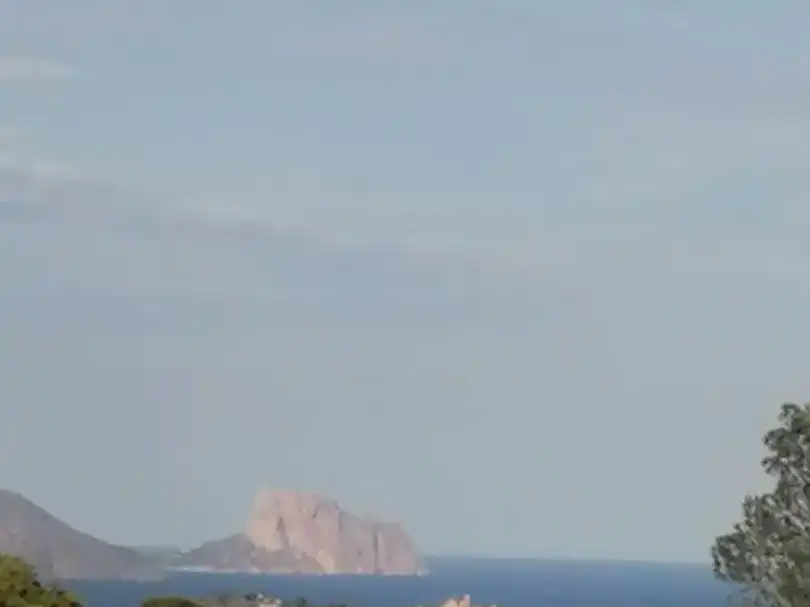 Vista exterior de Casa o chalet en venta en La Nucia con Aire acondicionado, Terraza y Piscina