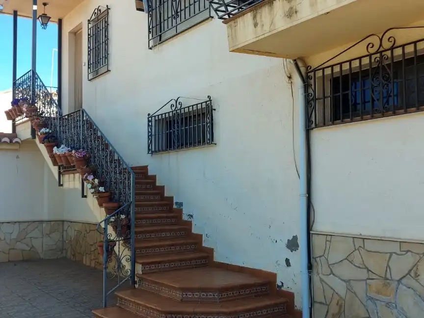 Exterior view of Houses for sale in Guadix  with Air Conditioner, Terrace and Swimming Pool