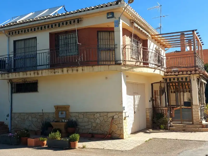 Exterior view of Houses for sale in Guadix  with Air Conditioner, Terrace and Swimming Pool