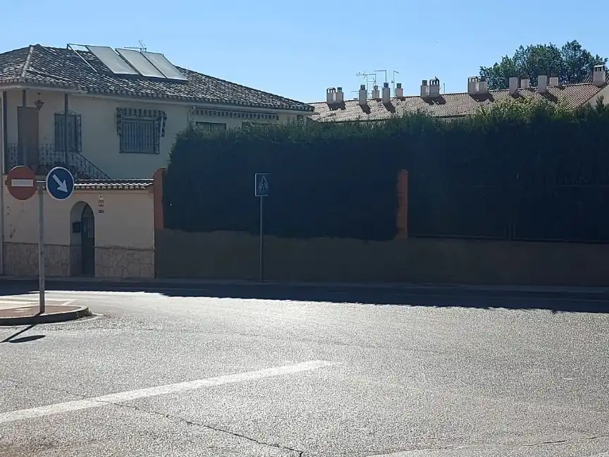 Exterior view of Houses for sale in Guadix  with Air Conditioner, Terrace and Swimming Pool