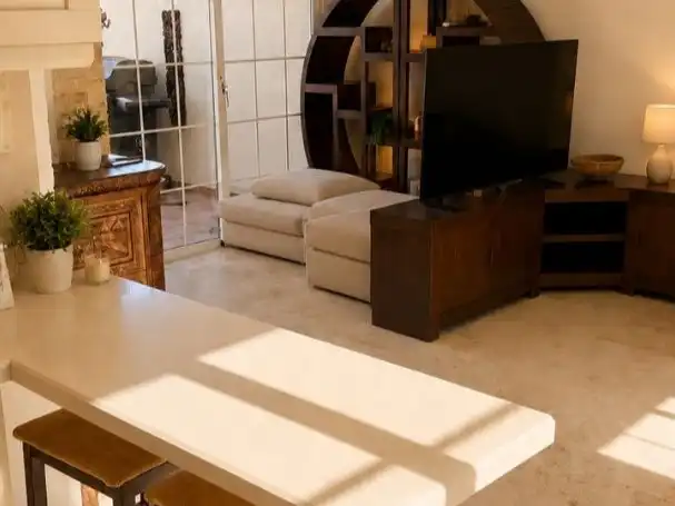 Sala de estar de Dúplex de alquiler en Arona con Aire acondicionado, Terraza y Piscina