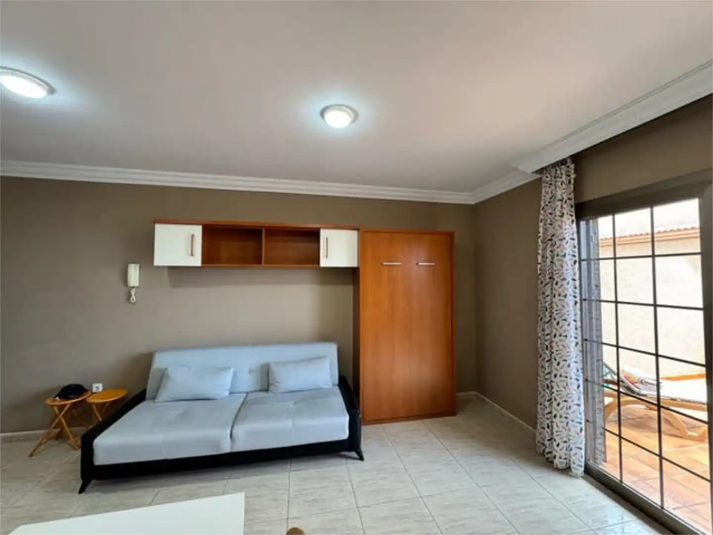 Flat for rent in Arico Living room of Flat for rent in Arico with Private garden, Terrace and Swimming Pool