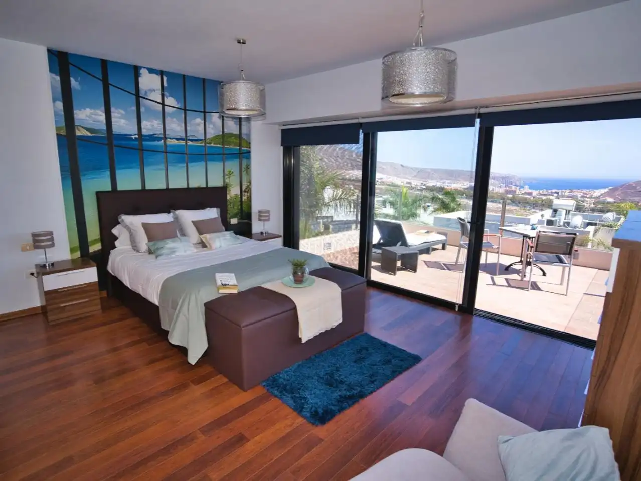 Casa o chalet de alquiler en Calle Francia, 12, La Caldera Habitación de Casa o chalet de alquiler en Adeje con Aire acondicionado, Jardín privado y Parquet
