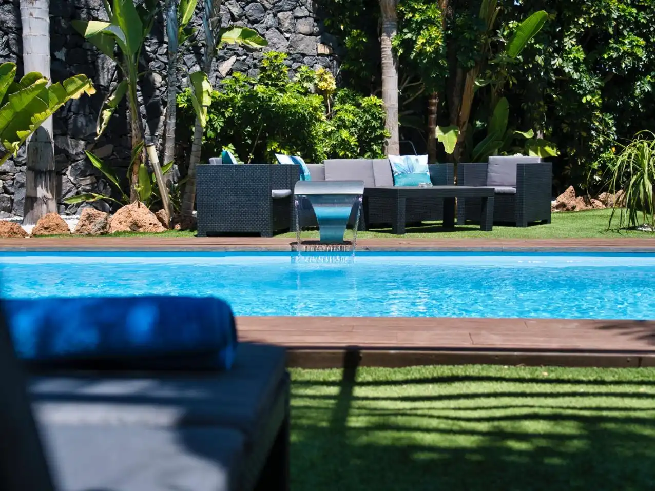 Casa o chalet de alquiler en Calle Francia, 12, La Caldera Piscina de Casa o chalet de alquiler en Adeje con Aire acondicionado, Jardín privado y Parquet
