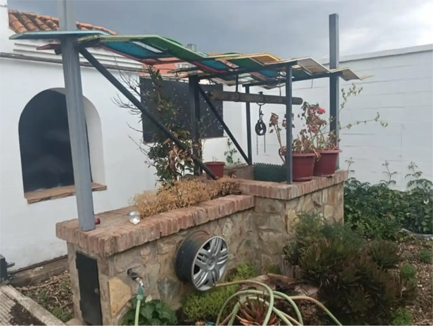 Casa adosada en venda a Valdepasillas - La Paz - Huerta Rosales Terrassa de Casa adosada en venda en Badajoz amb Calefacció, Jardí privat i Terrassa