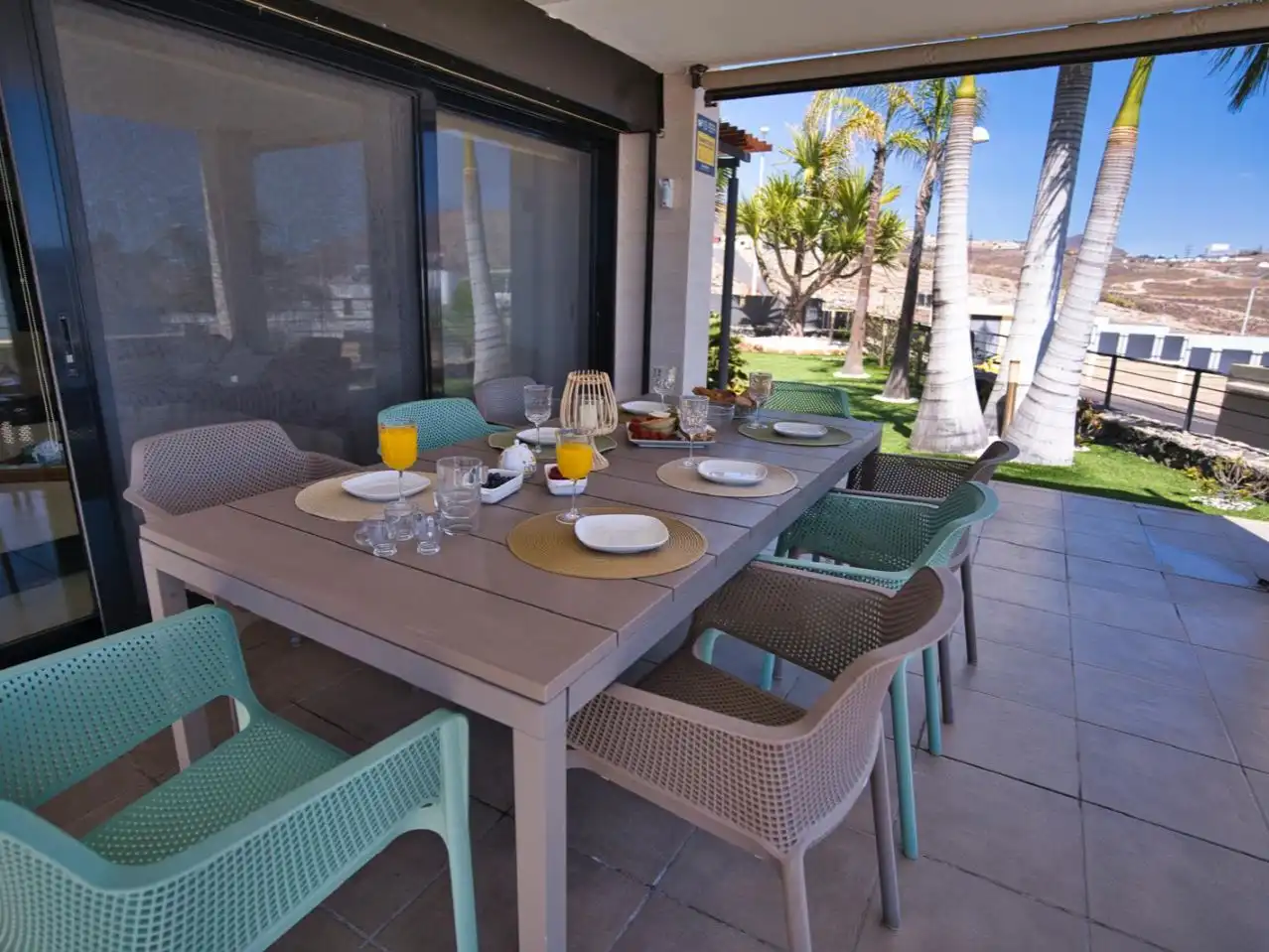 Casa o chalet de alquiler en Calle Francia, 12, La Caldera Terraza de Casa o chalet de alquiler en Adeje con Aire acondicionado, Jardín privado y Parquet