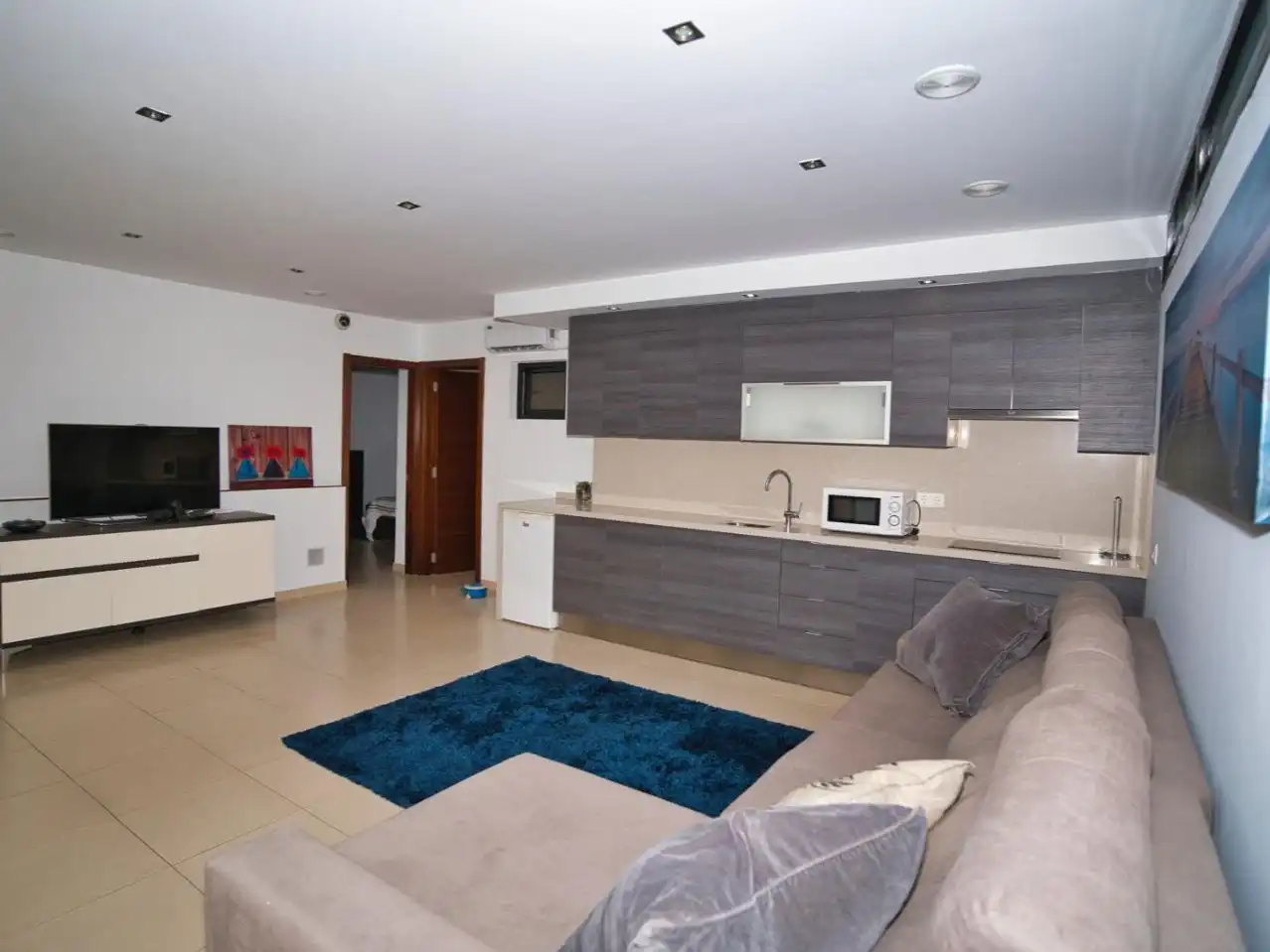 Casa o chalet de alquiler en Calle Francia, 12, La Caldera Cocina de Casa o chalet de alquiler en Adeje con Aire acondicionado, Jardín privado y Parquet