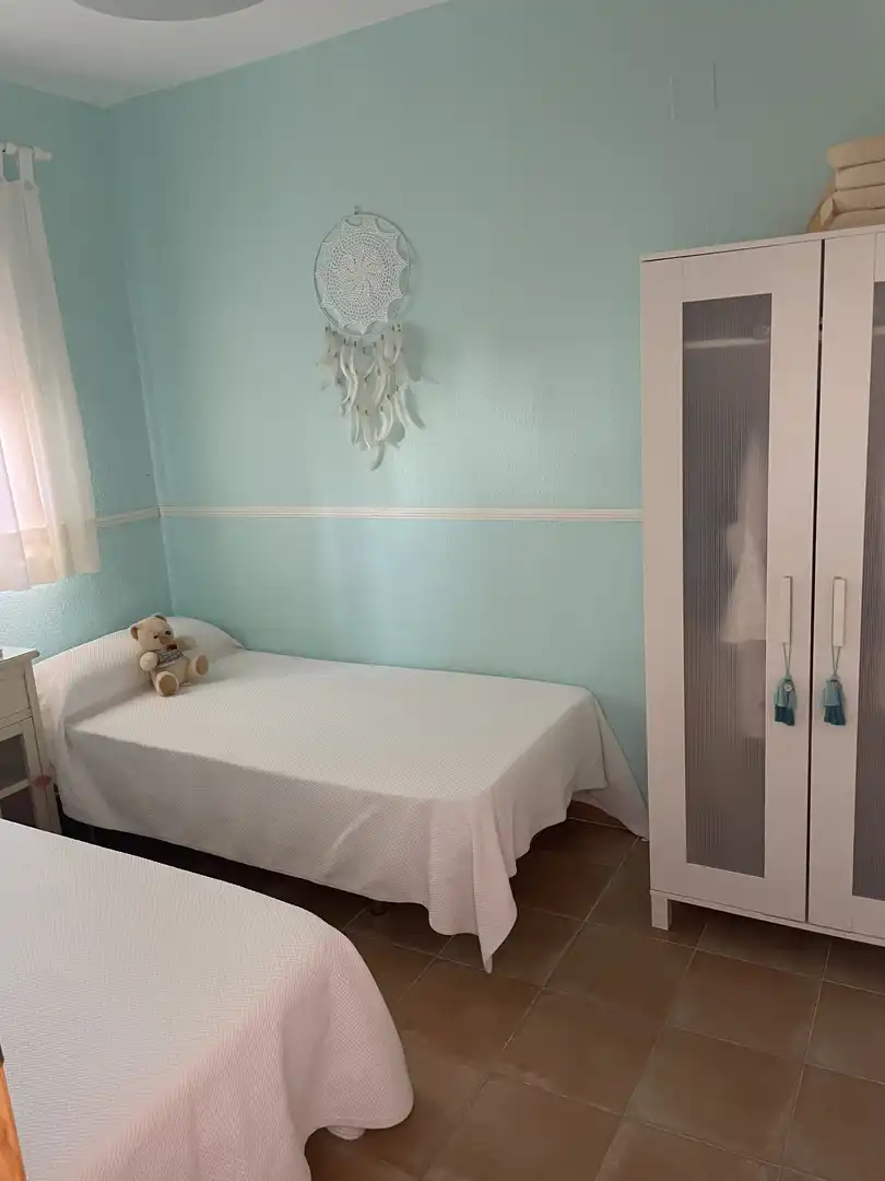 Wohnung zur Miete in Calle Laguna del Moral, 4, Bahia Luz - La Forestal Schlafzimmer von Wohnung zur Miete in Rota mit Terrasse, Schwimmbad und Balkon