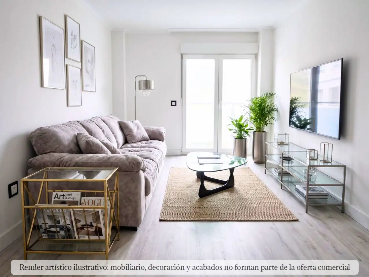Piso en venta en Rúa Vila, 68, Barreiros Sala de estar de Piso en venta en Barreiros con Terraza y Balcón