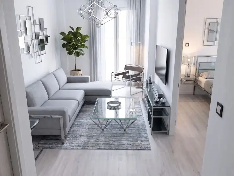 Piso en venta en Rúa Vila, 68, Barreiros Sala de estar de Piso en venta en Barreiros con Terraza y Balcón