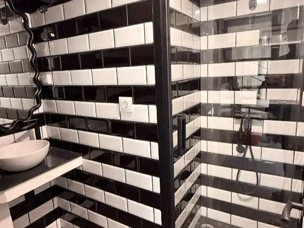 Loft de alquiler en Carrer de Ribas i Perdigó, 50, Centre Baño de Loft de alquiler en Badalona con Aire acondicionado, Calefacción y Amueblado