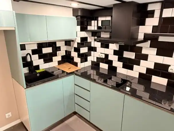 Loft de alquiler en Carrer de Ribas i Perdigó, 50, Centre Cocina de Loft de alquiler en Badalona con Aire acondicionado, Calefacción y Amueblado