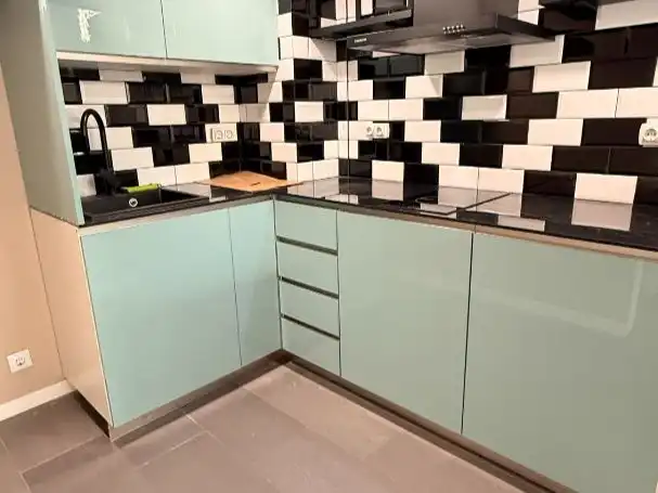 Loft de alquiler en Carrer de Ribas i Perdigó, 50, Centre Cocina de Loft de alquiler en Badalona con Aire acondicionado, Calefacción y Amueblado