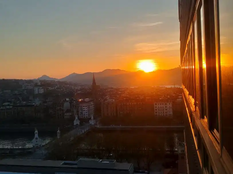 Exterior view of Flat for sale in Donostia - San Sebastián 
