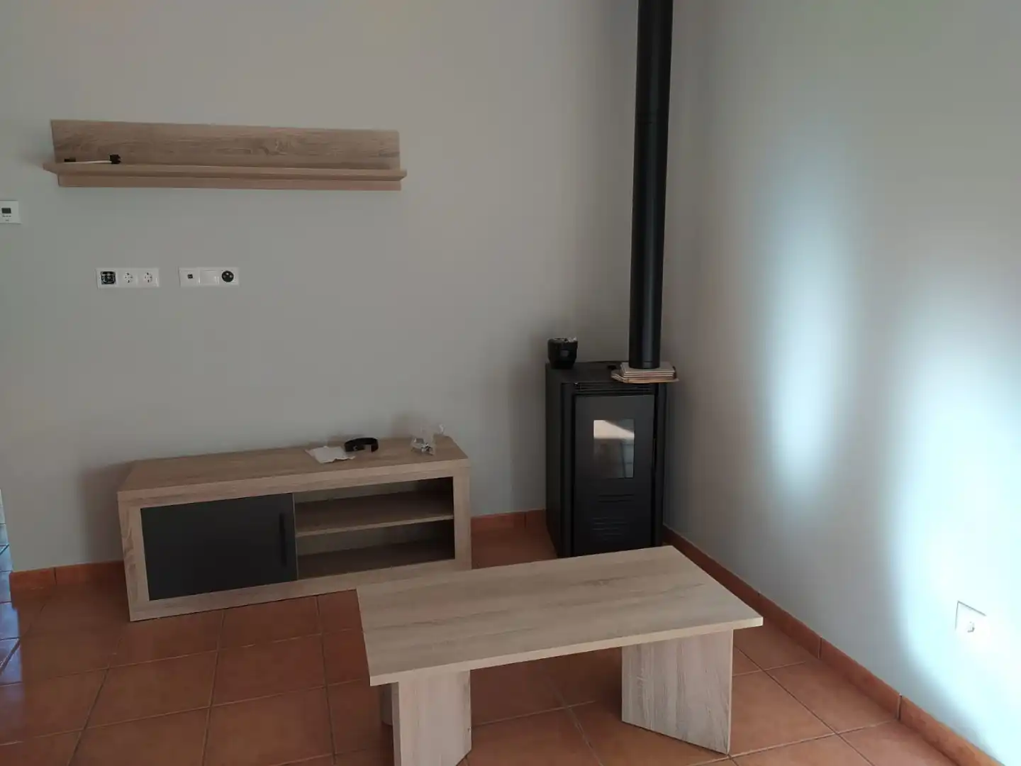 Living room of Detached homes for rent in Vozmediano  with Heating, Private garden and Parquet flooring