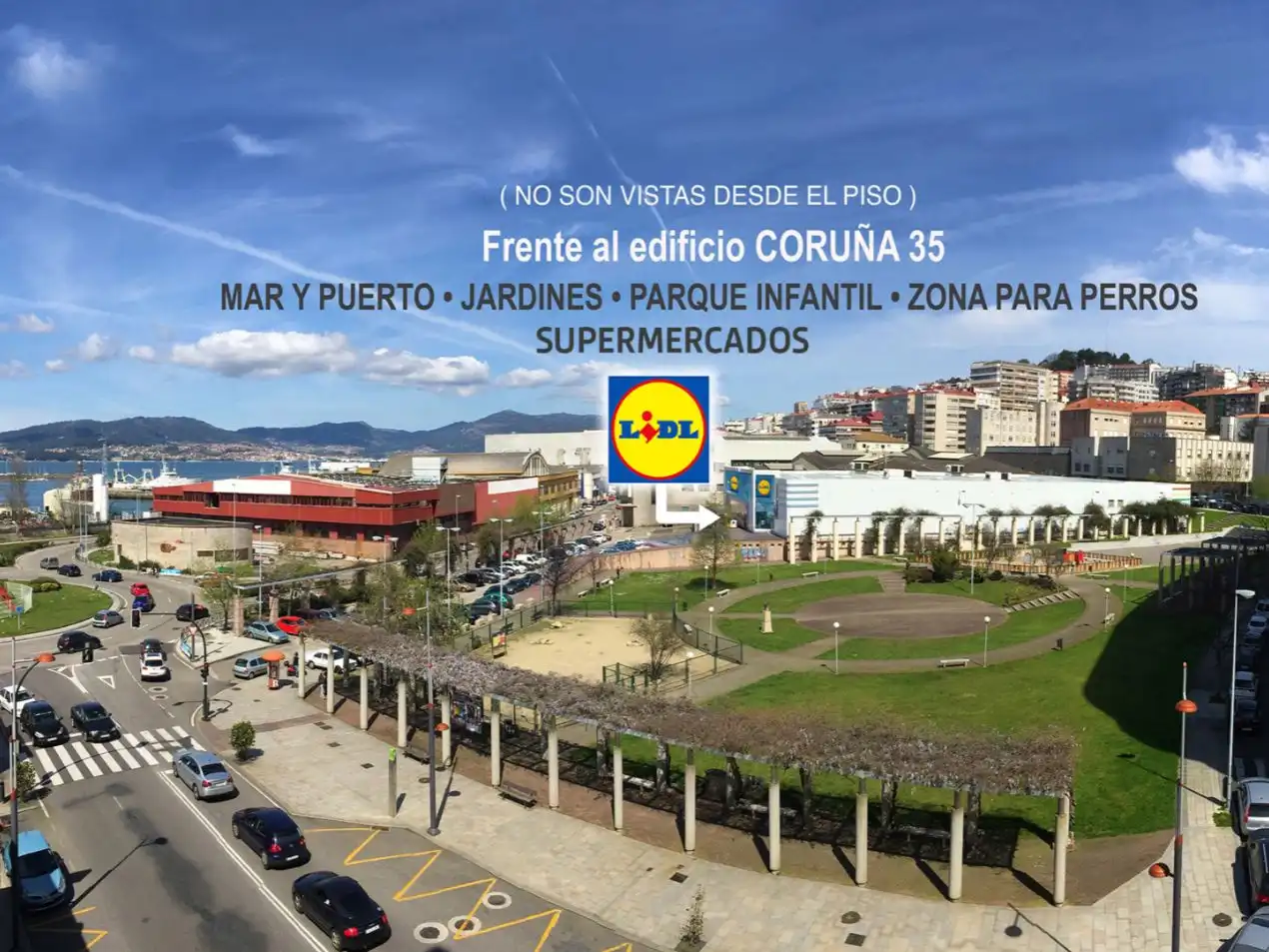 Piso en venta en Rúa da Coruña, 35, Plaza Industria Piso en venta en Vigo con Calefacción, Parquet y Trastero