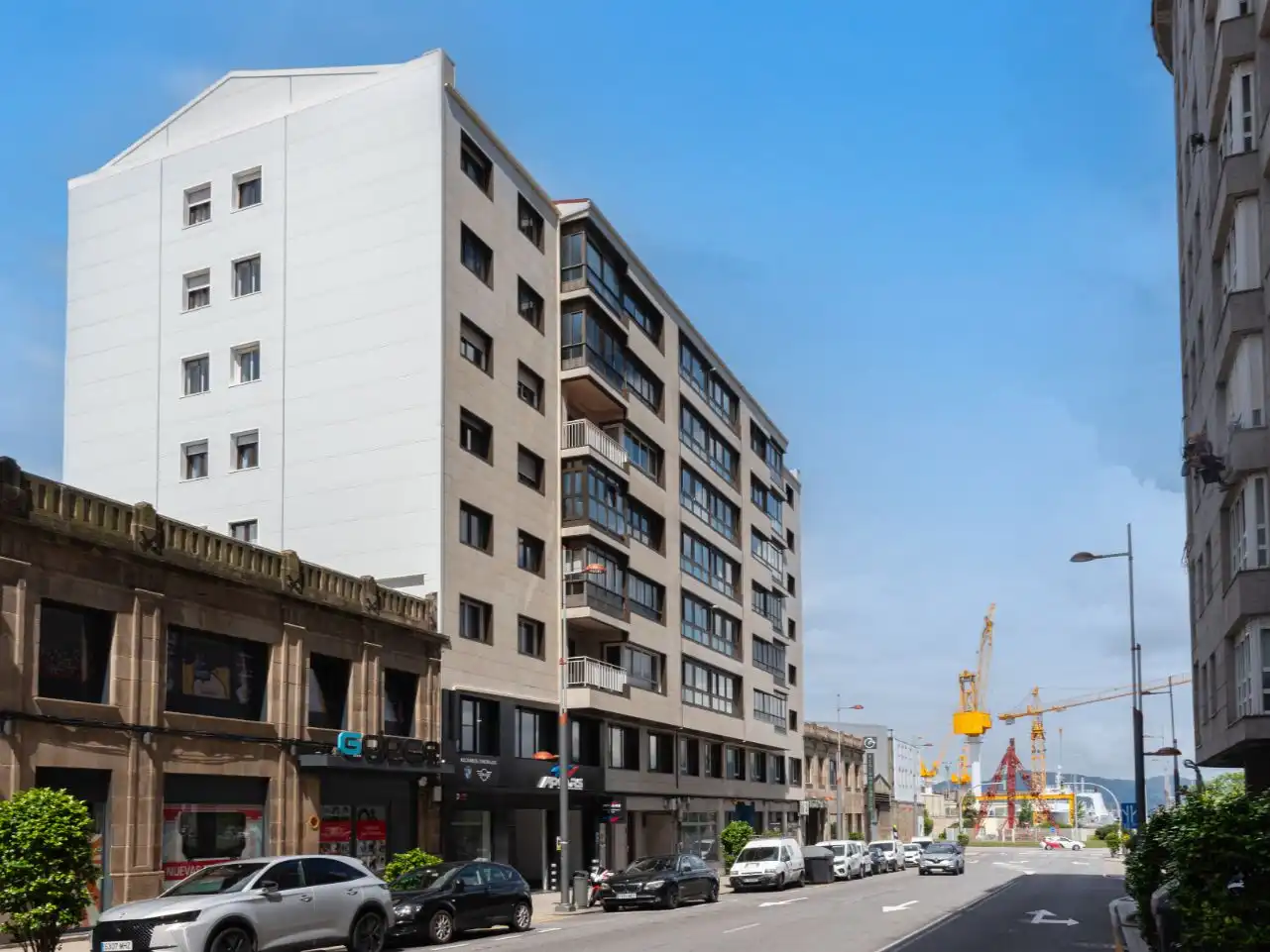 Piso en venta en Rúa da Coruña, 35, Plaza Industria Vista exterior de Piso en venta en Vigo con Calefacción, Parquet y Trastero