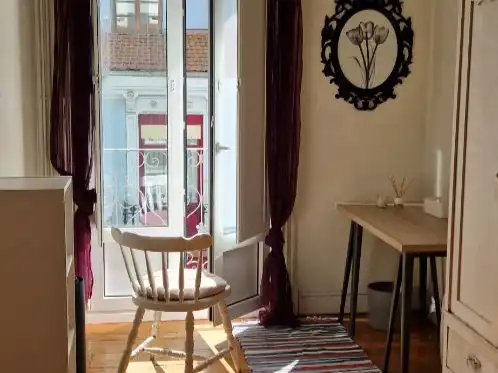 Comedor de Piso de alquiler en Bilbao  con Calefacción, Parquet y Amueblado