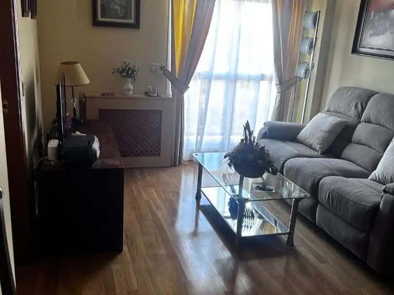Sala de estar de Apartamento de alquiler en Ciudad Real con Aire acondicionado, Calefacción y Parquet