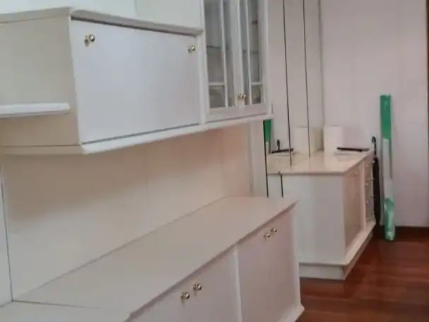 Kitchen of Flat for rent in Madrid  with Heating, Parquet flooring and Terrace