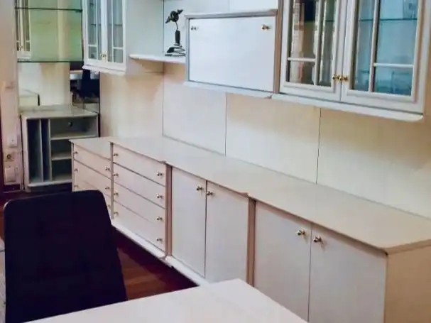 Kitchen of Flat for rent in Madrid  with Heating, Parquet flooring and Terrace