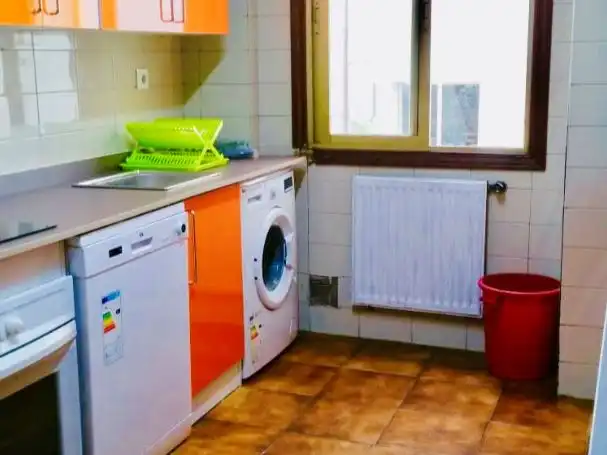Kitchen of Flat for rent in Madrid  with Heating, Parquet flooring and Terrace