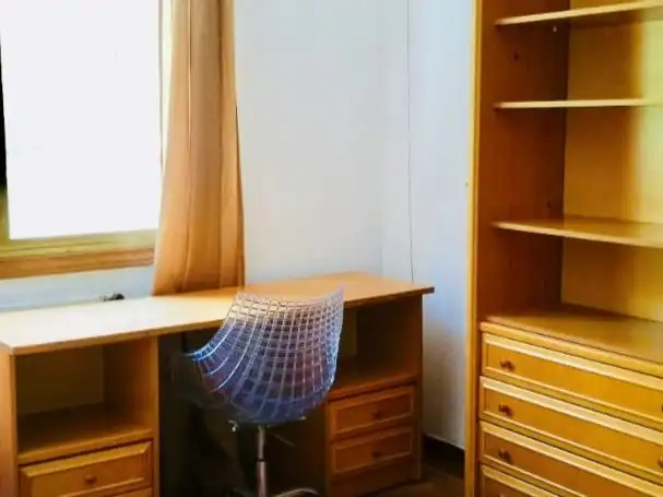 Bedroom of Flat for rent in Madrid  with Heating, Parquet flooring and Terrace