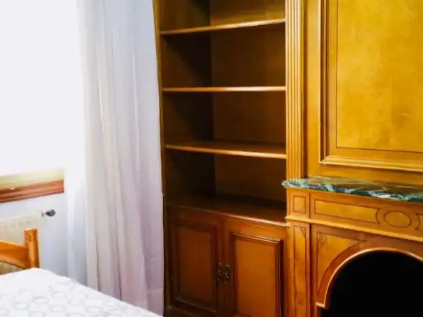 Bedroom of Flat for rent in Madrid  with Heating, Parquet flooring and Terrace