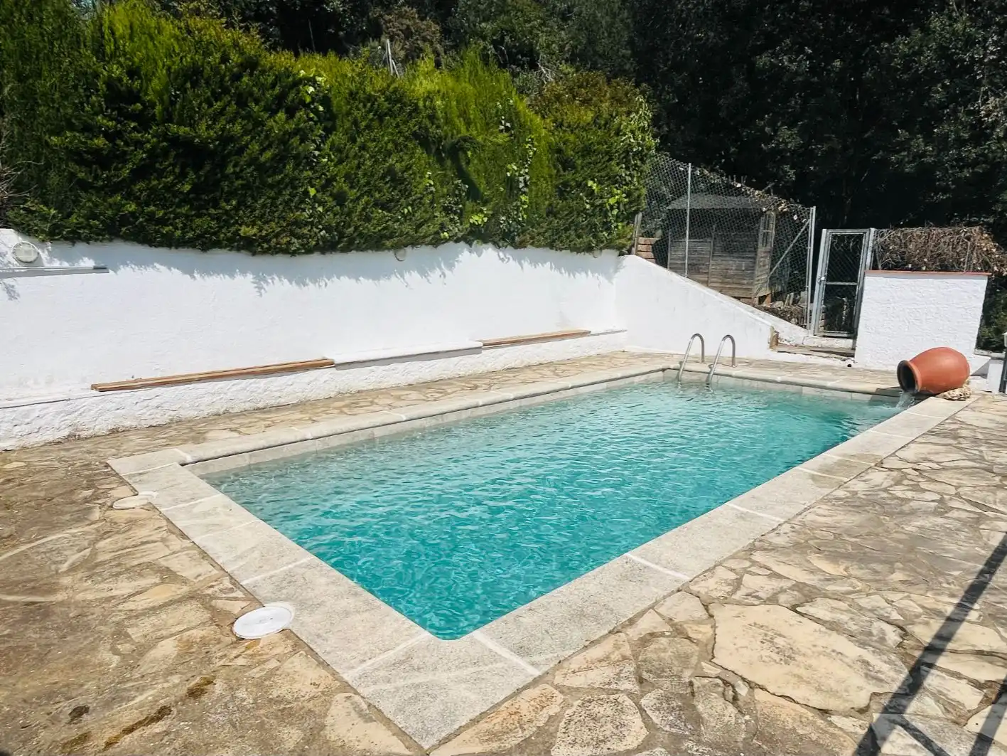 Houses for sale in Carrer del Montseny, 5, Sant Cebrià de Vallalta Swimming pool of Houses for sale in Sant Cebrià de Vallalta with Air Conditioner, Terrace and Swimming Pool