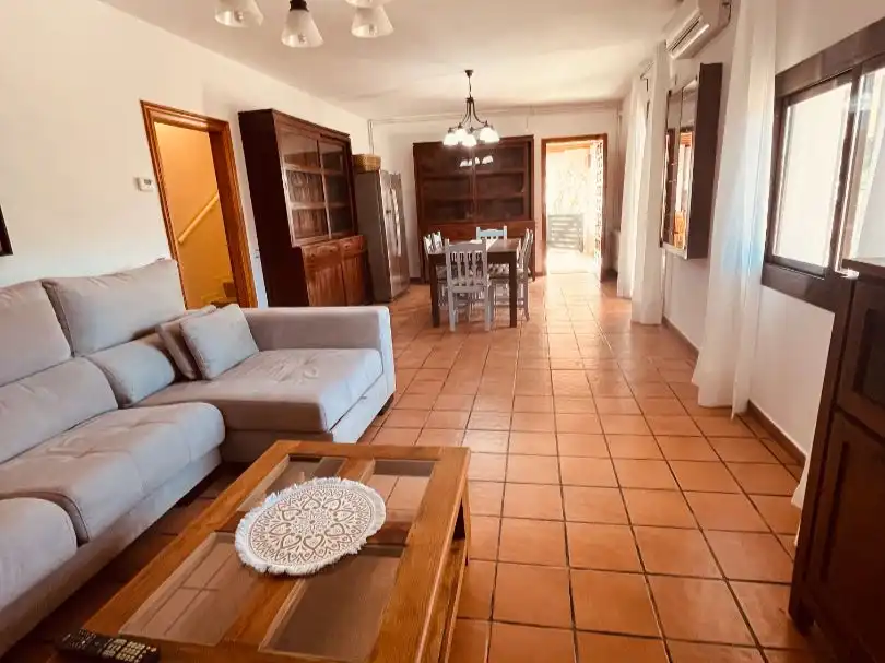 Houses for sale in Carrer del Montseny, 5, Sant Cebrià de Vallalta Living room of Houses for sale in Sant Cebrià de Vallalta with Air Conditioner, Terrace and Swimming Pool