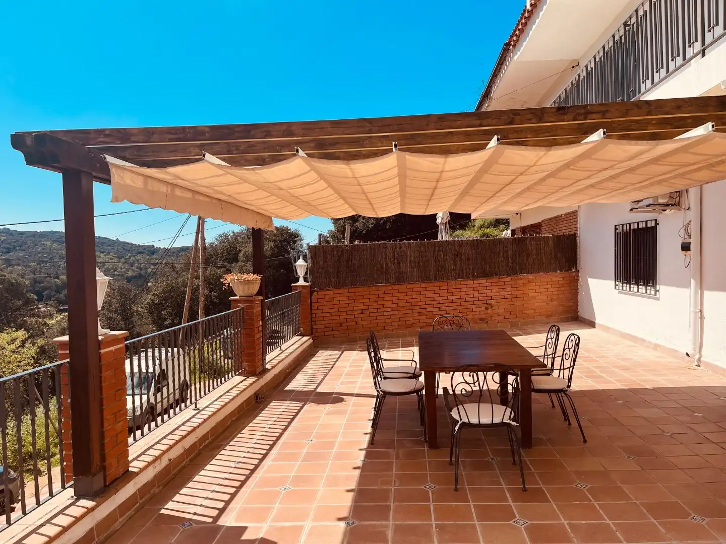 Houses for sale in Carrer del Montseny, 5, Sant Cebrià de Vallalta Terrace of Houses for sale in Sant Cebrià de Vallalta with Air Conditioner, Terrace and Swimming Pool