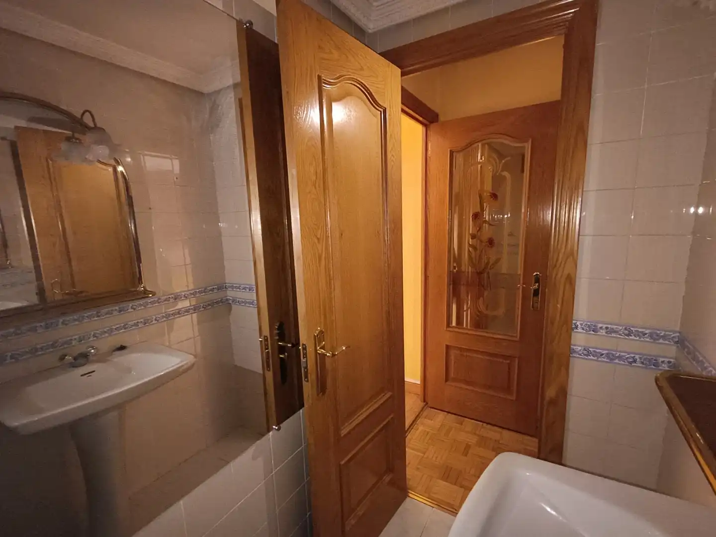 Wohnung zum Verkauf in Calle de Méjico, 8, Valleaguado - La Cañada Badezimmer von Wohnung zum Verkauf in Coslada mit Heizung, Privatgarten und Parkett