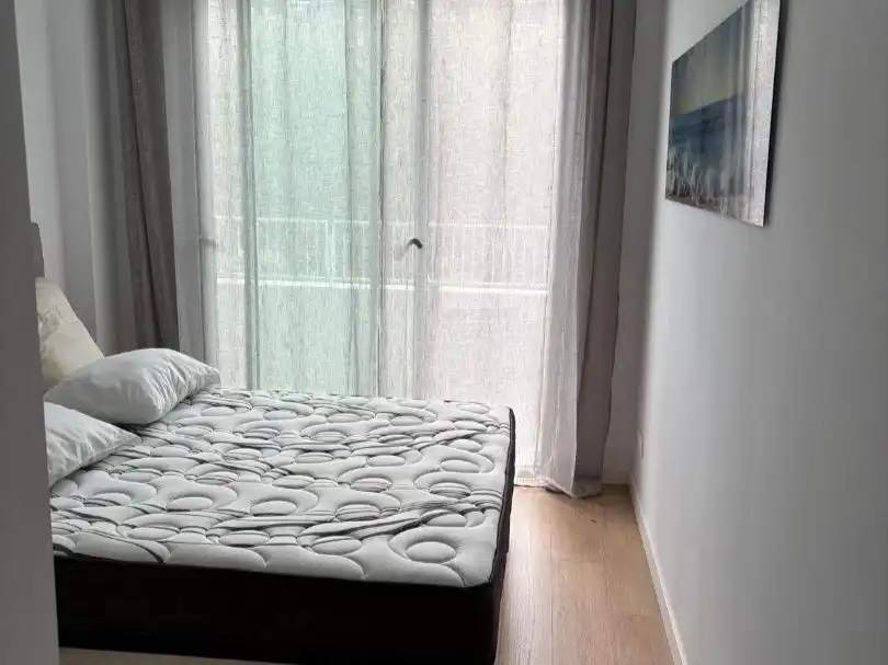 Bedroom of Flat for rent in Barcelona  with Air Conditioner, Heating and Private garden