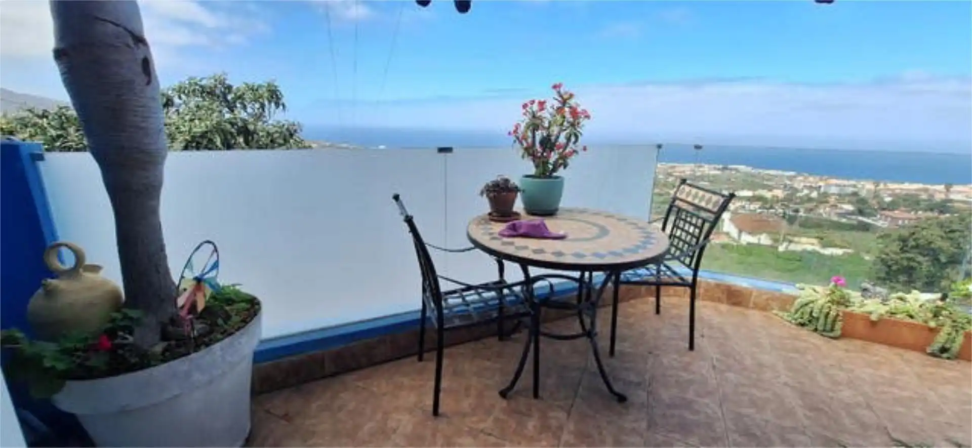 Terraza de Ático de alquiler en La Orotava