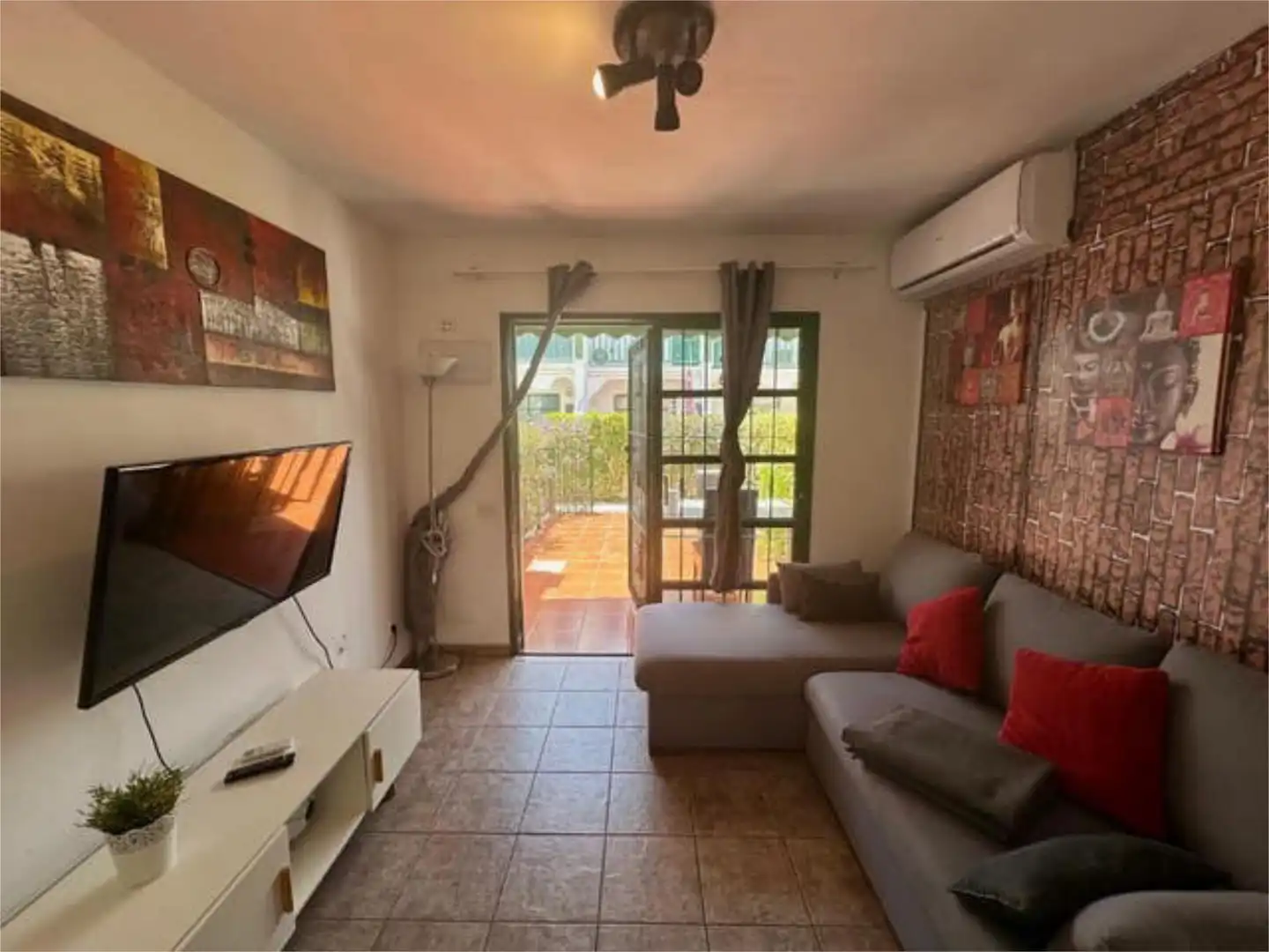 Living room of Apartments for sale in San Bartolomé de Tirajana  with Heating, Private garden and Terrace