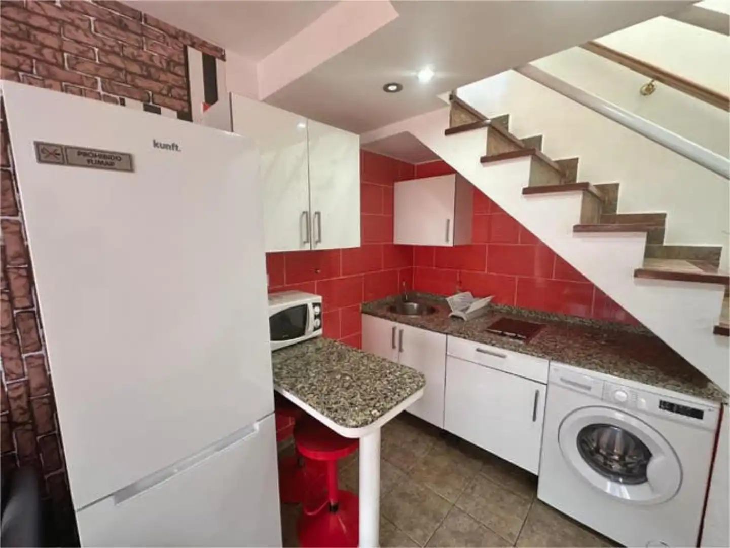 Kitchen of Apartments for sale in San Bartolomé de Tirajana  with Heating, Private garden and Terrace