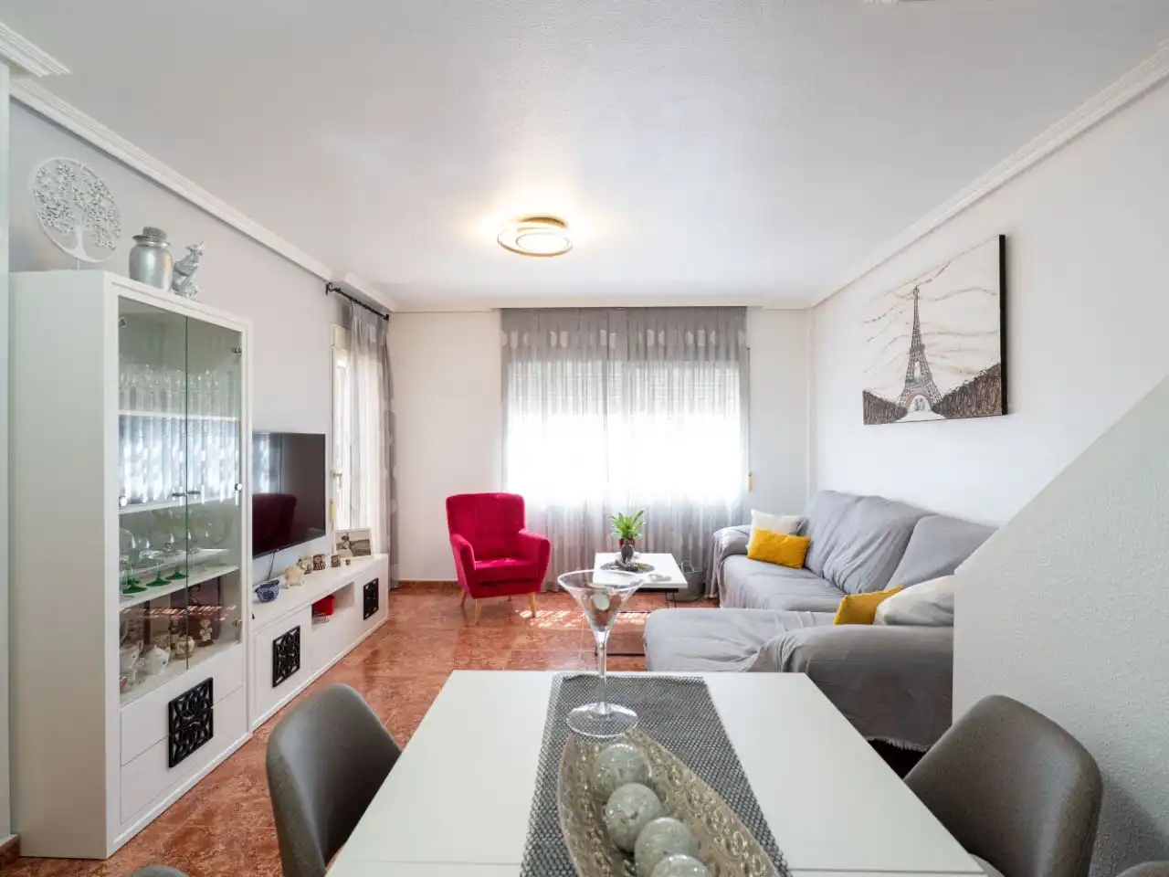 Wohnzimmer von Wohnung zum Verkauf in San Javier mit Klimaanlage, Terrasse und Balkon