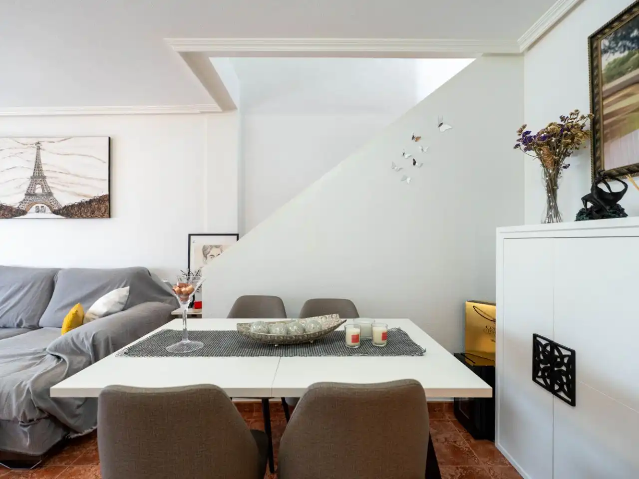 Esszimmer von Wohnung zum Verkauf in San Javier mit Klimaanlage, Terrasse und Balkon
