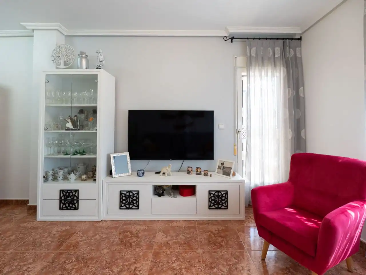 Wohnzimmer von Wohnung zum Verkauf in San Javier mit Klimaanlage, Terrasse und Balkon
