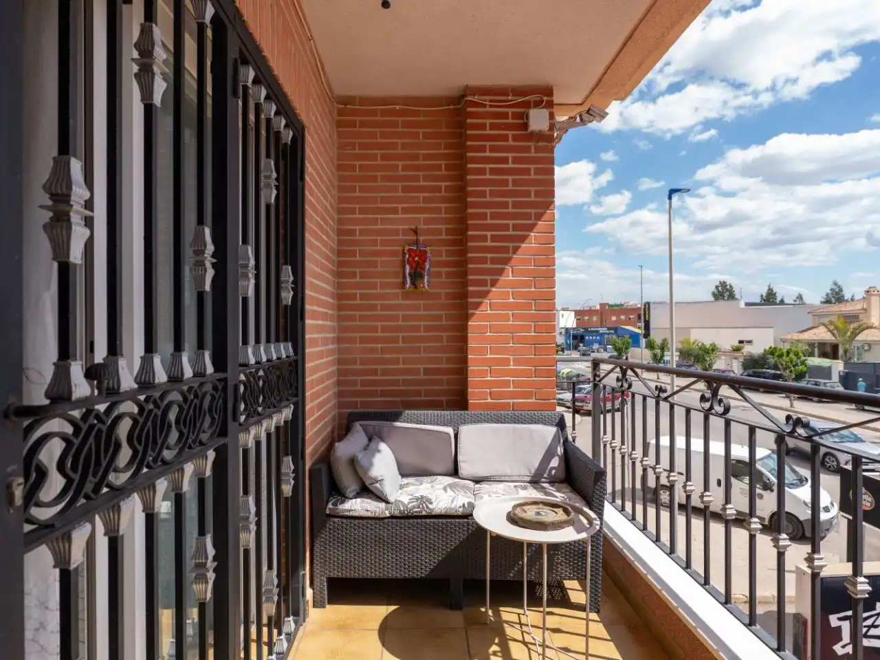 Terrasse von Wohnung zum Verkauf in San Javier mit Klimaanlage, Terrasse und Balkon
