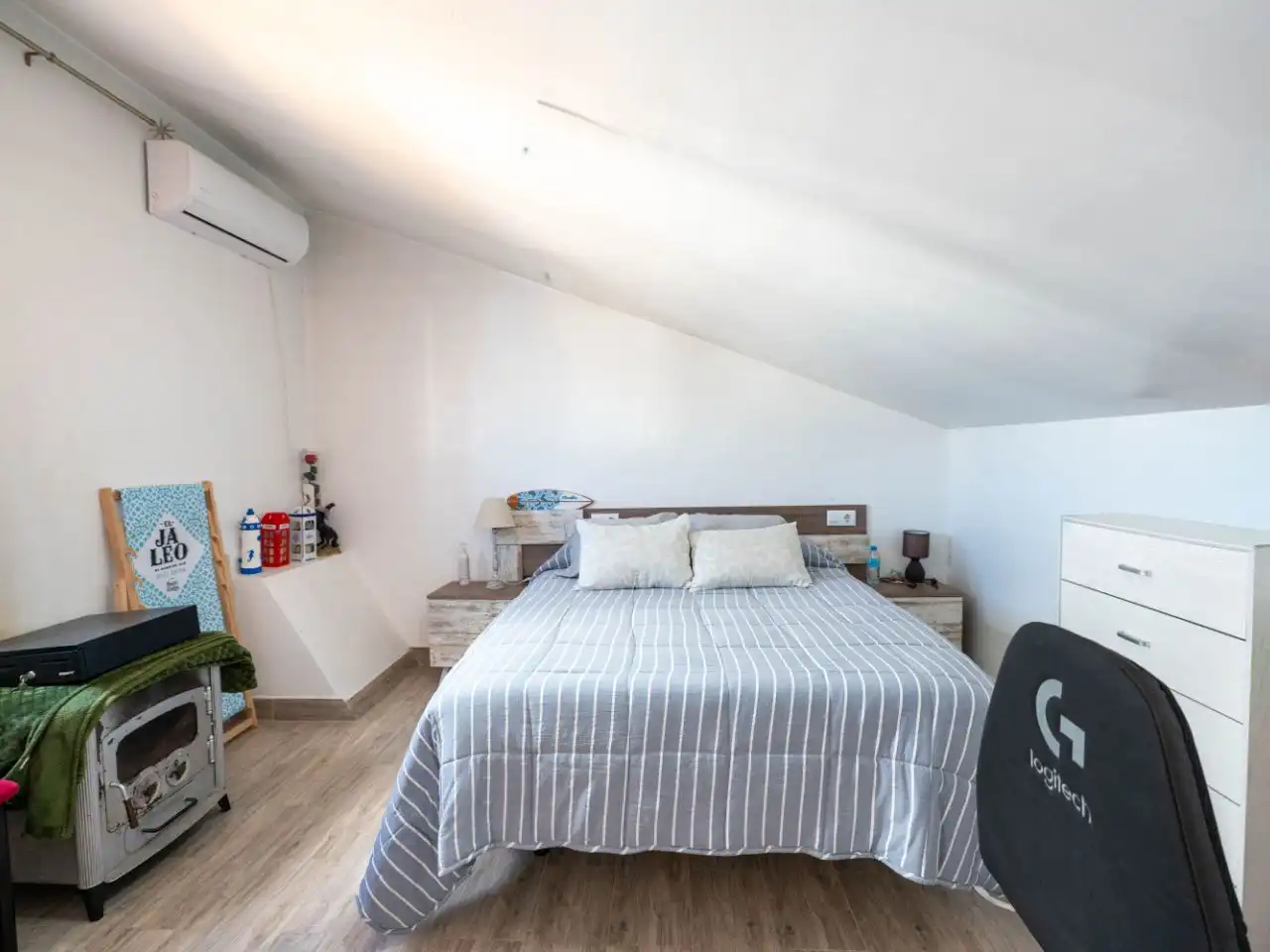 Schlafzimmer von Wohnung zum Verkauf in San Javier mit Klimaanlage, Terrasse und Balkon