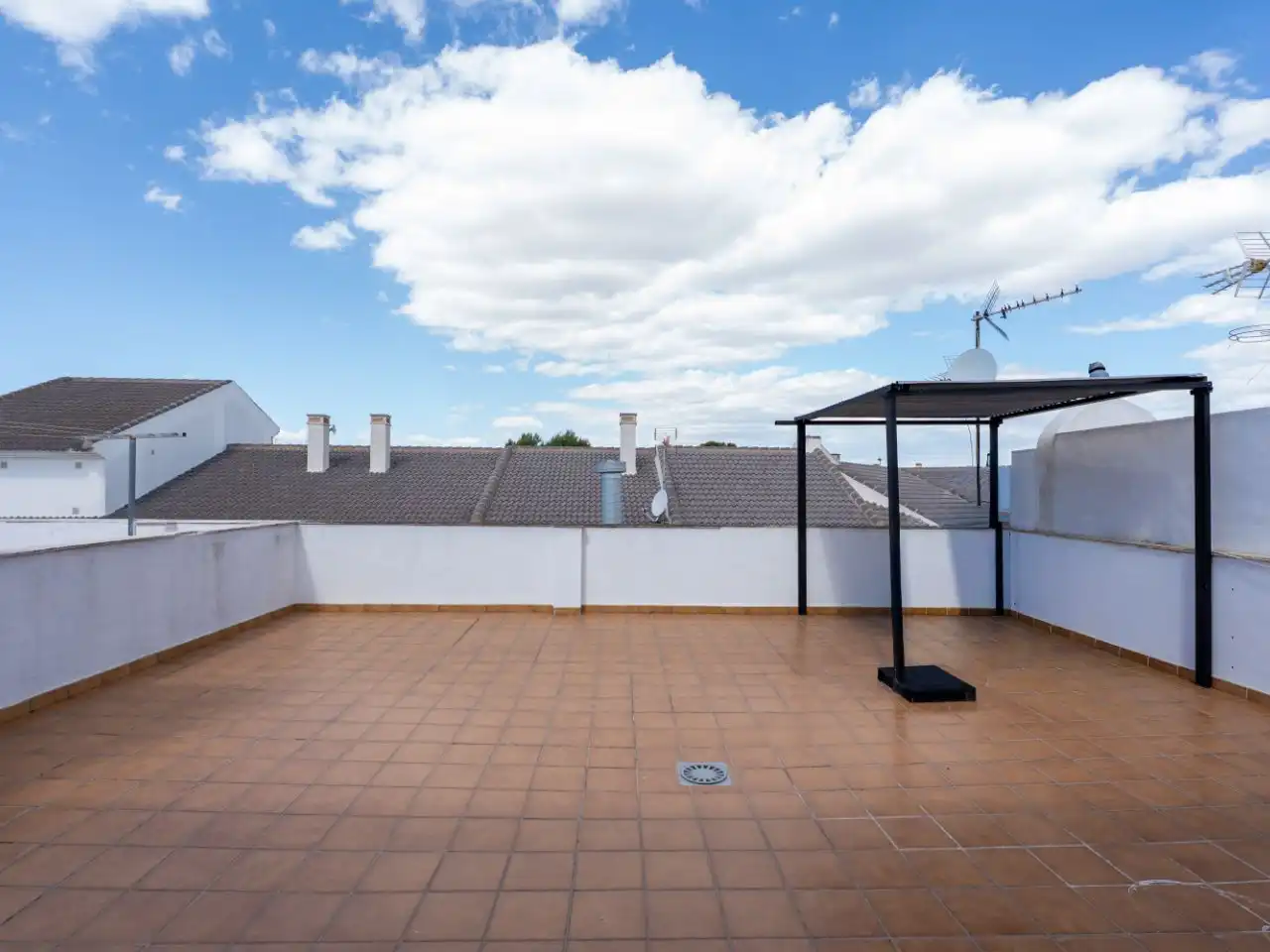 Terrasse von Wohnung zum Verkauf in San Javier mit Klimaanlage, Terrasse und Balkon