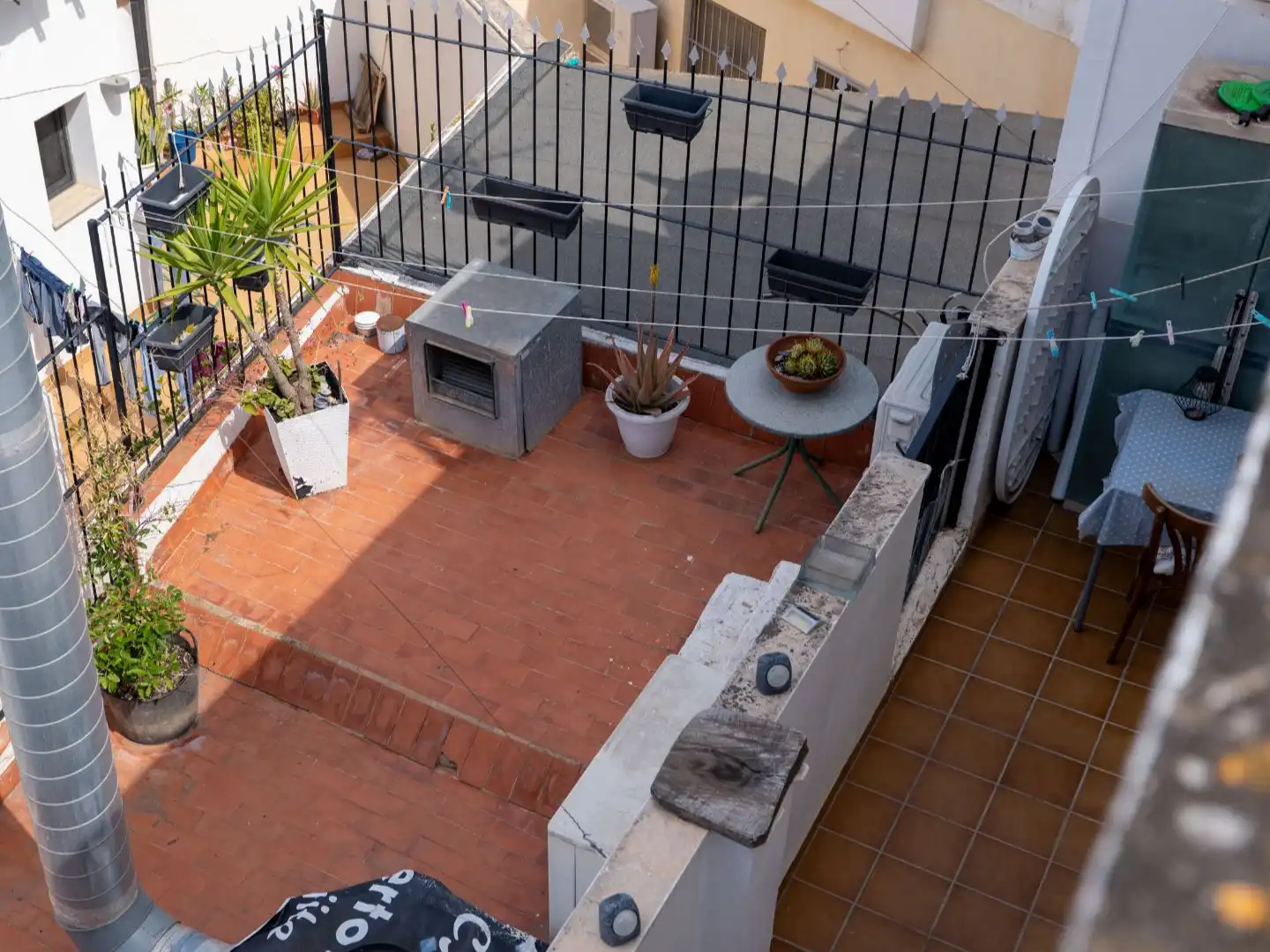 Terrasse von Wohnung zum Verkauf in San Javier mit Klimaanlage, Terrasse und Balkon