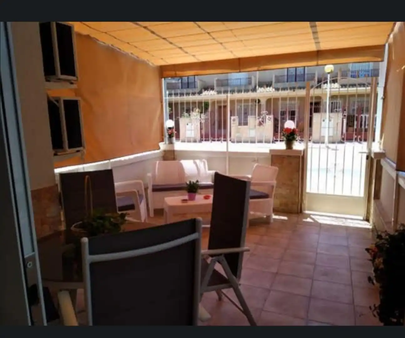 Terraza de Apartamento de alquiler en San Pedro del Pinatar con Aire acondicionado, Calefacción y Terraza
