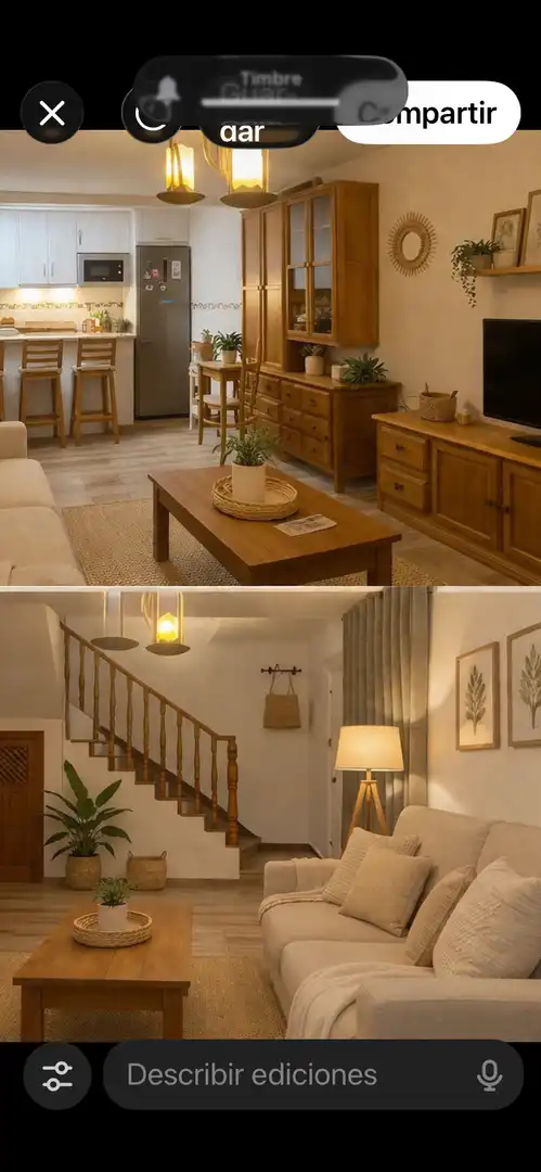 Country homes for rent in Carretera de la Cala Golf, Km 4, La Cala Golf - Lagar Martell Living room of Country homes for rent in Mijas with Air Conditioner, Terrace and Balcony