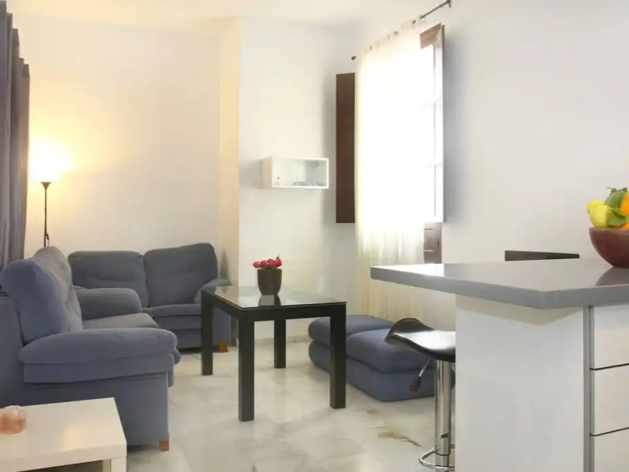 Sala d'estar de Pis de lloguer en Córdoba amb Aire condicionat, Calefacció i Moblat