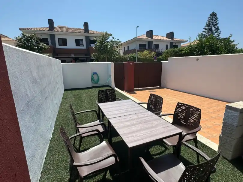 Terrace of Detached homes for sale in Chiclana de la Frontera  with Air Conditioner, Private garden and Terrace