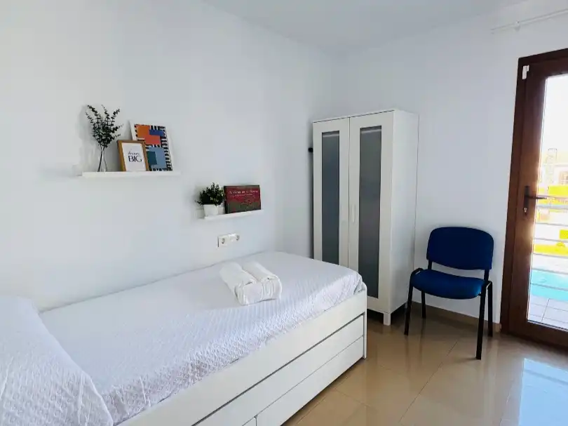 Bedroom of Detached homes for sale in Chiclana de la Frontera  with Air Conditioner, Private garden and Terrace